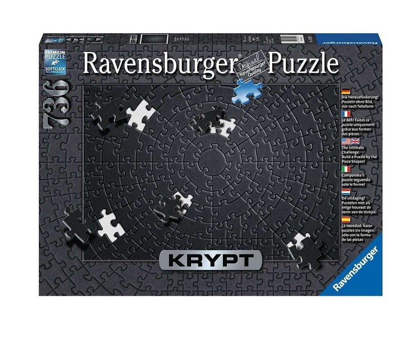 Ravensburger: Krypt Puzzle - Nero 736pz.